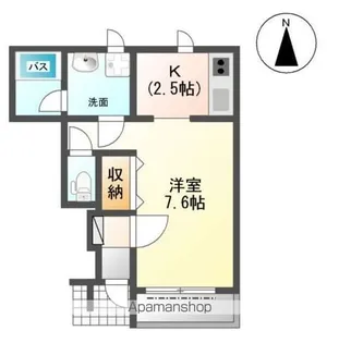 エクレール【103号室】の間取り