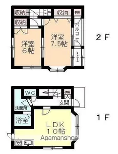 プレミエール【10A号室】の間取り