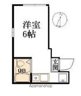 シャンテ町屋【2階】の間取り