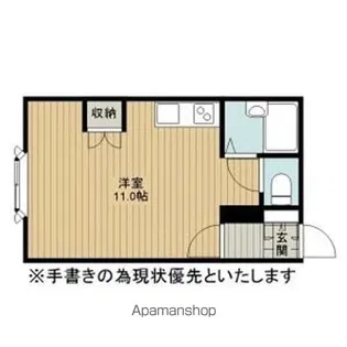 ダンディハイツ【2階】の間取り
