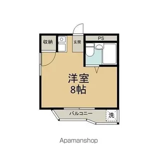 アールズコート喜多山【1階】の間取り