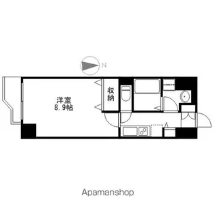 ストーンブリッジ名駅【3階】の間取り