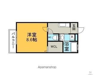 グレイス【1階】の間取り