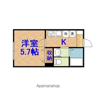 パステールグラン大森台【1階】の間取り
