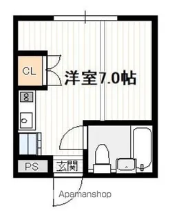 ラフテル【3階】の間取り