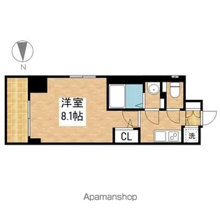 エスプレイス上前津レガシー【3階】の間取り