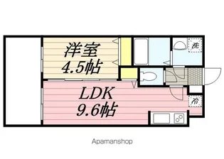 金太郎ヒルズ255【6階】の間取り