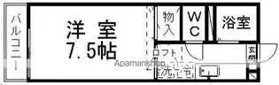 ティエラカルコス【202号室】の間取り