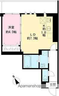 つむぎの杜 西荻みなみ【105号室号室】の間取り