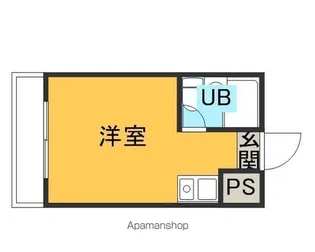 ラウンドハイツ【501号室】の間取り