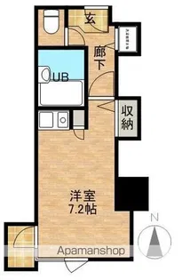 トレンディア高槻【5階】の間取り