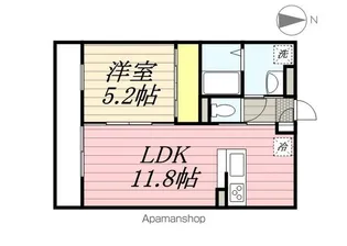 リブリ・アザレア【1階】の間取り