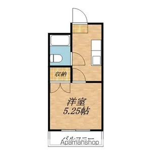 リバーサイドマンション【405号室】の間取り