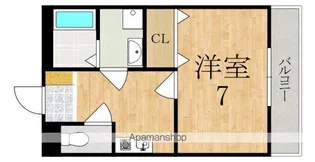 ロイヤルSK指柳 弐番館【2階】の間取り