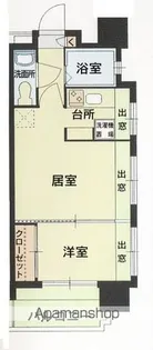 エステートモア・天神サクセス【11階】の間取り