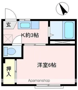 カーサ・マローネA【2階】の間取り