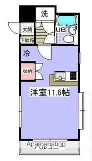 ローズマンション(A−015)【1階】の間取り