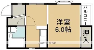 ストークハイツ木村【1階】の間取り