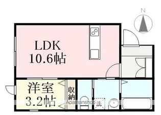 ピノ・トレーノ【203号室】の間取り