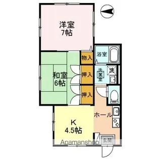 松葉苑【1階】の間取り