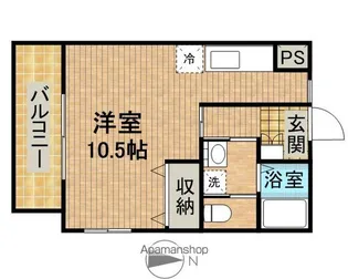 ハイツリベラ【2階】の間取り