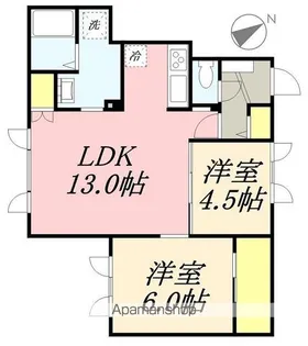 CLARE−クレア−【101号室】の間取り
