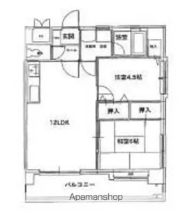リバーサイド榎町【6階】の間取り