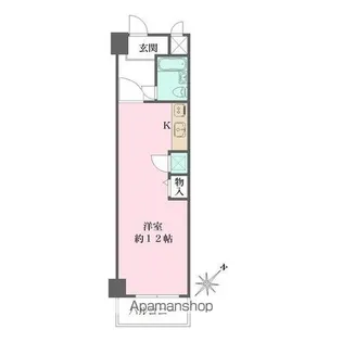 ビラ松濤【3階】の間取り