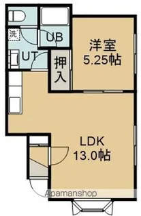 ボニールーム日吉【2階】の間取り
