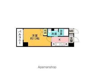 Daffitto 三鷹【3階】の間取り