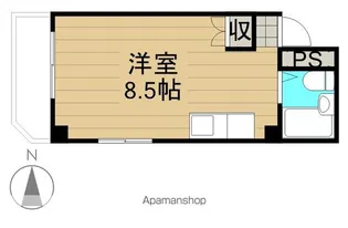 メイゾン西港【305号室】の間取り