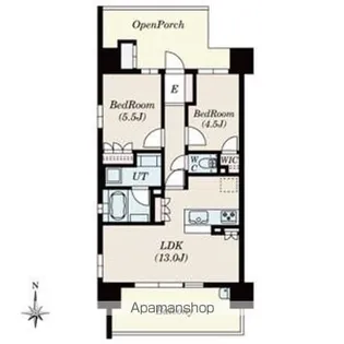 Alivis金山East【10階】の間取り