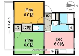 クレールイセキ【1階】の間取り
