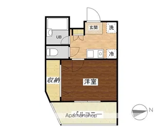 グランジュール目白西【3階】の間取り