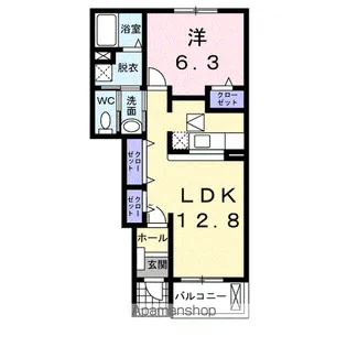プラシード・カーサ C【1階】の間取り