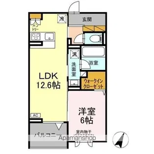 アリストベルトーヤ【2階】の間取り