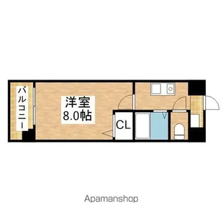 マ・メゾン白金【7階】の間取り