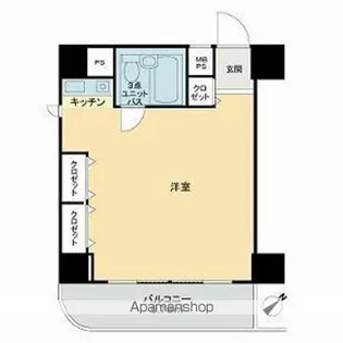 ライオンズプラザ新横浜【9階】の間取り