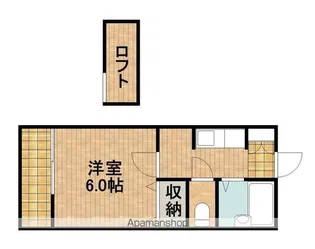 ハイツ望【207号室】の間取り