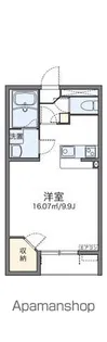 レオネクストキッショー3【1階】の間取り