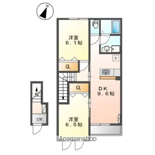 レガーロ【2階】の間取り