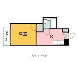 メゾン東雲Ⅰ【507号室】の間取り