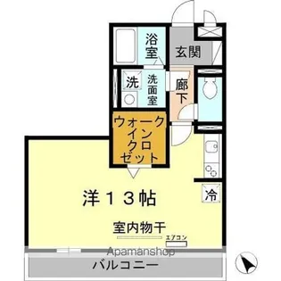 グラシューズコート【3階】の間取り