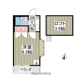 ビオラ【2階】の間取り