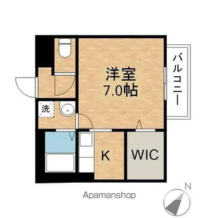 FLAT21【103号室】の間取り