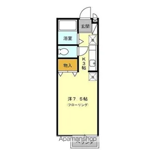 ルミエール菊名【1階】の間取り