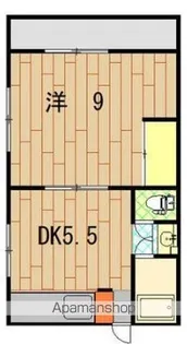 トリオビル【4階】の間取り