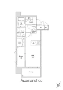 エンクレスト天神南PURE【8階】の間取り