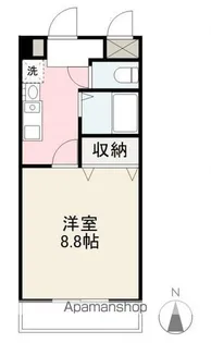 LIEBE T&M【301号室】の間取り