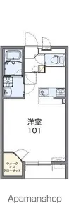 レオネクストサンシャイン 利府【201号室】の間取り